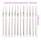 Crochet Hooks Set with Storage Case, Soft Grip Ergonomic Crochet Needles, Smooth Coloured Aluminum Yarn Crochet Hooks Crochet Kit with Crochet Tools Supplies and Accessories (Beginners)